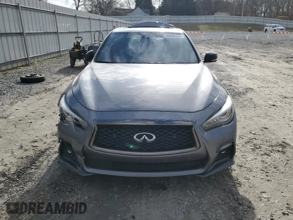 2020 Infiniti Q50 3.0t SPORT with VIN JN1EV7AP1LM205936, listed as a Copart auction lot 86048344 with 75,900 mi miles and Salvage Title. Bid and sale history available at carsss.com. Image 5.