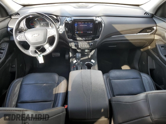 2021 Chevrolet Traverse Premier with VIN 1GNERKKW8MJ132911, listed as a Copart auction lot 42950495 with 72,125 mi miles and Salvage Title. Bid and sale history available at carsss.com. Image 8.