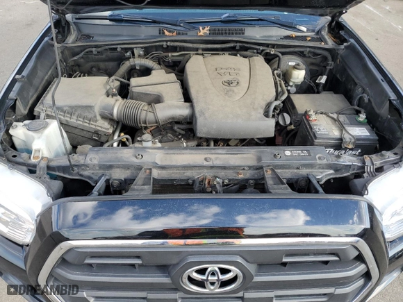 2016 Toyota Tacoma SR5 with VIN 3TMDZ5BN2GM002949, listed as a Copart auction lot 43263985 with 136,748 mi miles and Salvage Title. Bid and sale history available at carsss.com. Image 11.