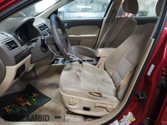 2008 Ford Fusion SEL with VIN 3FAHP08138R220357, listed as a Copart auction lot 43343715 with 182,541 mi miles and Salvage Title. Bid and sale history available at carsss.com. Image 7.
