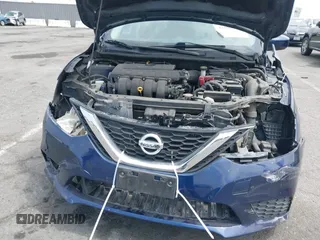 2016 Nissan Sentra S with VIN 3N1AB7APXGL653700, listed as a IAAI auction lot 42004102 with 146,263 mi miles. Bid and sale history available at carsss.com. Image 6.
