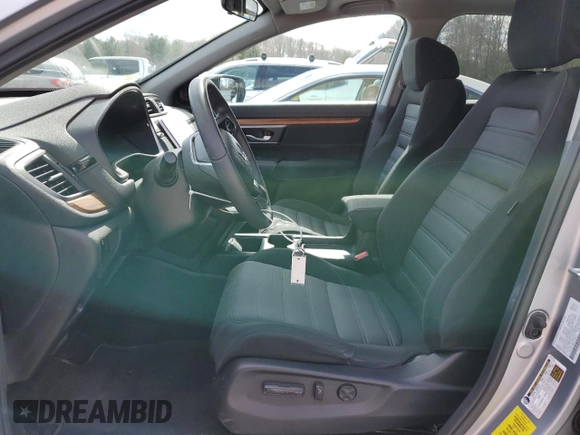 2017 Honda CR-V EX with VIN 5J6RW2H56HL062914, listed as a Copart auction lot 53535225 with 54,612 mi miles and Salvage Title. Bid and sale history available at carsss.com. Image 7.