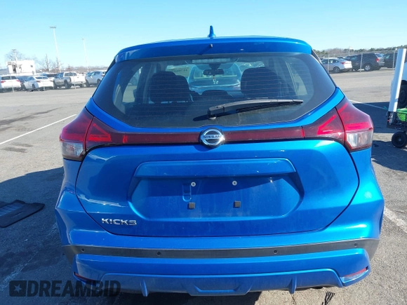 2021 Nissan Kicks S with VIN 3N1CP5BV1ML505393, listed as a IAAI auction lot 41706638 with 22,510 mi miles. Bid and sale history available at carsss.com. Image 16.