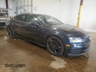 2013 Audi A7 Premium z VIN WAU3GCFC9DN043849, wystawiony jako Copart lot #57770935 z przebiegiem 147 239 mil mil oraz Szkody całkowita. Historia ofert i sprzedaży dostępna na DreamBid. Obrazek 4.