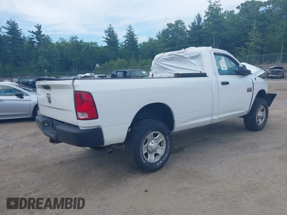 2012 Ram 2500 with VIN 3C6LD5AT6CG204705, listed as a IAAI auction lot 42126252 with Not provided miles and . Bid and sale history available at DreamBid. Image 4.