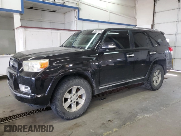 2011 Toyota 4Runner Trail with VIN JTEBU5JR7B5039144, listed as a Copart auction lot 55885955 with 182,980 mi miles and Salvage title. Bid and sale history available at DreamBid. Image 1.