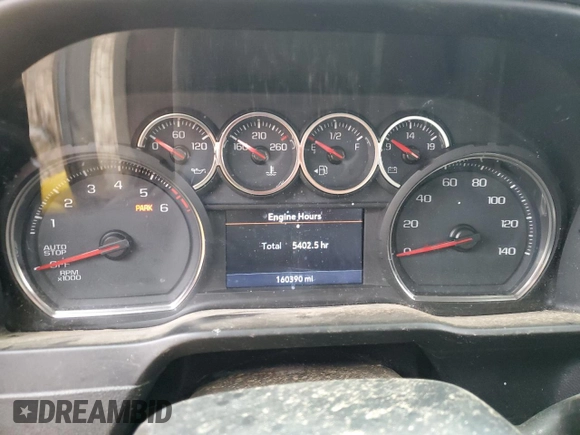 2019 Chevrolet Silverado 1500 RST with VIN 1GCRWDED1KZ326901, listed as a Copart auction lot 45956575 with 160,390 mi miles and Clean Title. Bid and sale history available at carsss.com. Image 9.
