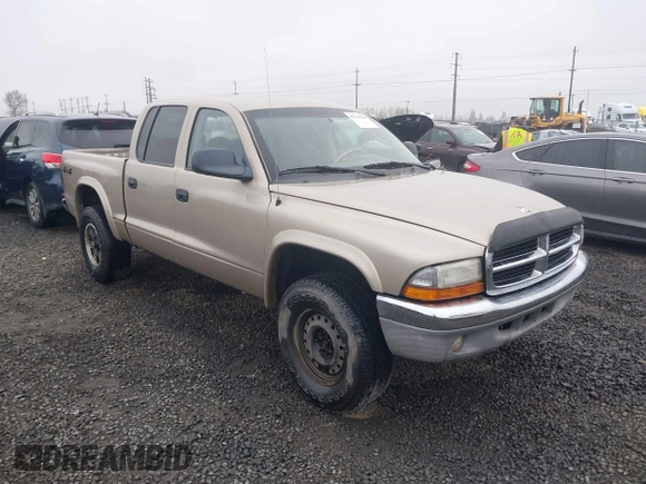 2004 Dodge Dakota SLT с VIN 1D7HG48NX4S596370, выставлен на аукционе IAAI как лот 41760565 с пробегом 232 409 миль миль и . История ставок и продаж доступна на DreamBid. Изображение 1.
