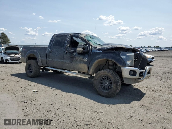 2012 Ford F-250 XL with VIN 1FT7W2BT3CEC29313, listed as a Copart auction lot 59520865 with 171,911 mi miles and Salvage title. Bid and sale history available at DreamBid. Image 4.