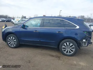 2014 Acura MDX Tech Pkg with VIN 5FRYD4H43EB021602, listed as a IAAI auction lot 41705215 with 140,767 mi miles. Bid and sale history available at carsss.com. Image 15.