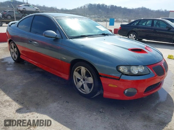 2005 Pontiac GTO with VIN 6G2VX12UX5L407635, listed as a IAAI auction lot 41768211 with 82,365 mi miles. Bid and sale history available at carsss.com. Image 1.