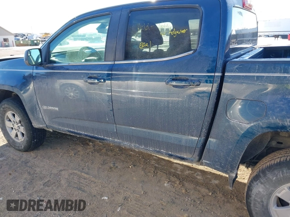 2020 Chevrolet Colorado 4WD Work Truck with VIN 1GCGTBEN6L1137562, listed as a IAAI auction lot 41377439 with 43,124 mi miles and . Bid and sale history available at DreamBid. Image 14.