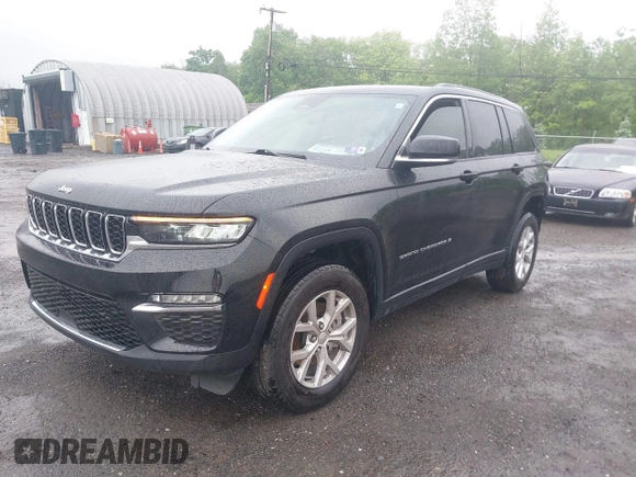 2023 Jeep Grand Cherokee Limited z VIN 1C4RJHBG8PC606569, wystawiony jako IAAI lot #42240268 z przebiegiem 32 892 mil mil oraz . Historia ofert i sprzedaży dostępna na DreamBid. Obrazek 18.