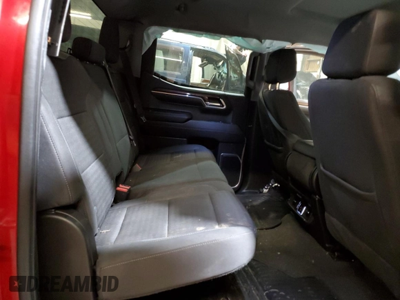 2023 Chevrolet Silverado 1500 RST with VIN 1GCUDEED4PZ152559, listed as a Copart auction lot 50621785 with 35,533 mi miles and Salvage Title. Bid and sale history available at DreamBid. Image 10.