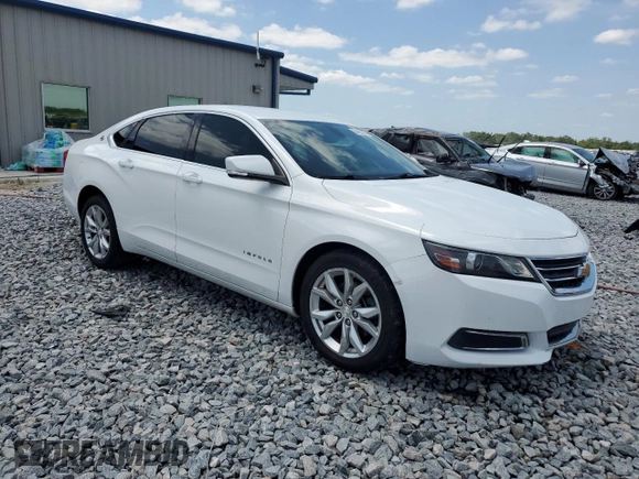 2017 Chevrolet Impala LT with VIN 1G1105SA7HU162910, listed as a Copart auction lot 54165145 with 115,315 mi miles and Salvage Title. Bid and sale history available at DreamBid. Image 4.