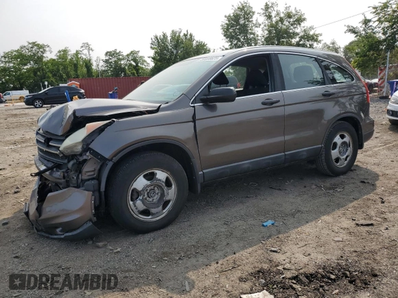 2010 Honda CR-V LX with VIN 5J6RE4H38AL019212, listed as a Copart auction lot 59088625 with 165,842 mi miles and Salvage title. Bid and sale history available at DreamBid. Image 1.