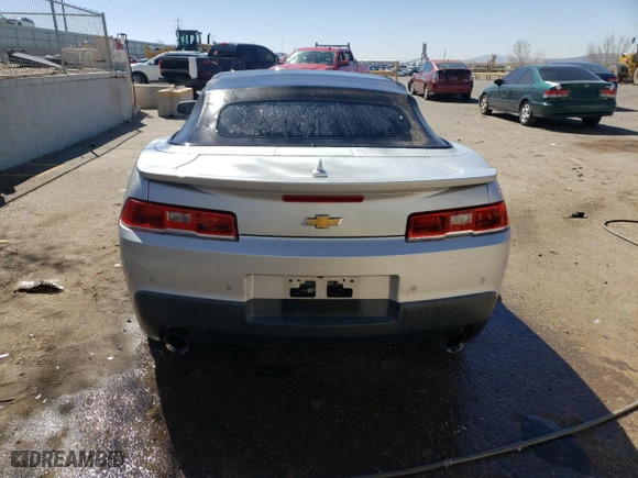 2015 Chevrolet Camaro LT with VIN 2G1FD3D3XF9278495, listed as a Copart auction lot 47745015 with 126,186 mi miles and Clean Title. Bid and sale history available at carsss.com. Image 6.