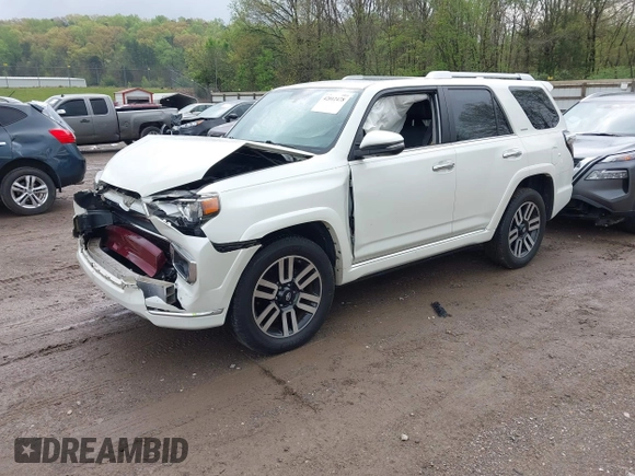 2018 Toyota 4Runner SR5 with VIN JTEBU5JR6J5556143, listed as a IAAI auction lot 42012478 with 87,394 mi miles and . Bid and sale history available at carsss.com. Image 17.