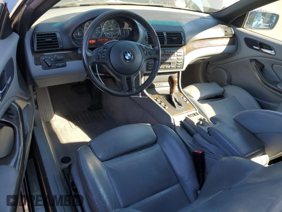 2003 BMW 3 Series 330Ci with VIN WBABS534X3JU98220, listed as a Copart auction lot 42855875 with 169,990 mi miles and Salvage Title. Bid and sale history available at carsss.com. Image 8.