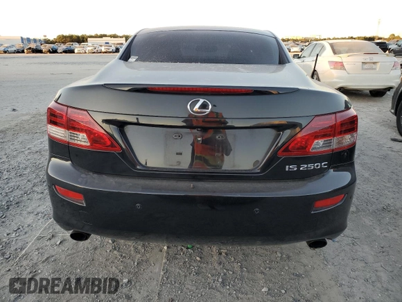 2013 Lexus IS 250 C with VIN JTHFF2C23D2528819, listed as a Copart auction lot 81114574 with 108,801 mi miles and Salvage title. Bid and sale history available at DreamBid. Image 6.