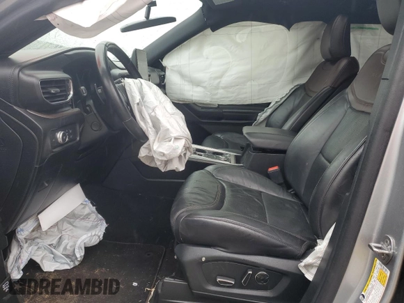 2020 Ford Explorer Platinum with VIN 1FM5K8HC7LGB27963, listed as a Copart auction lot 57850235 with 110,297 mi miles and Salvage title. Bid and sale history available at DreamBid. Image 7.