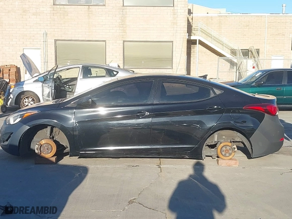 2014 Hyundai Elantra SE with VIN KMHDH4AE7EU082784, listed as a IAAI auction lot 41503767 with 1 mi miles. Bid and sale history available at carsss.com. Image 14.