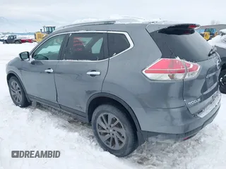 2016 Nissan Rogue SL with VIN 5N1AT2MV7GC805222, listed as a IAAI auction lot 41598322 with 145,568 mi miles and . Bid and sale history available at DreamBid. Image 3.