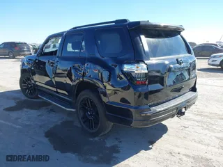 2019 Toyota 4Runner SR5 with VIN JTEZU5JR7K5209324, listed as a IAAI auction lot 41372044 with 50,040 mi miles. Bid and sale history available at carsss.com. Image 3.