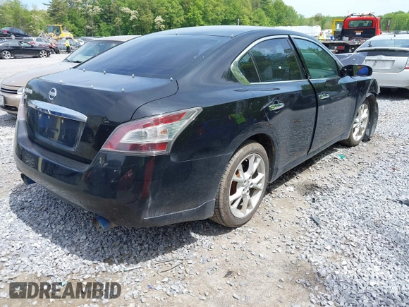 2013 Nissan Maxima SV with VIN 1N4AA5AP4DC801955, listed as a IAAI auction lot 42341827 with 180,982 mi miles and . Bid and sale history available at DreamBid. Image 4.