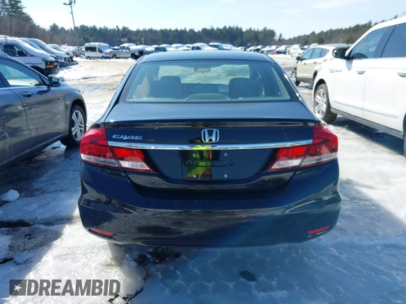 2014 Honda Civic Sedan EX with VIN 2HGFB2F80EH549151, listed as a IAAI auction lot 41651689 with 131,979 mi miles. Bid and sale history available at carsss.com. Image 15.