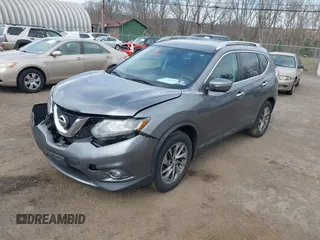 2015 Nissan Rogue SL with VIN 5N1AT2MV9FC858339, listed as a IAAI auction lot 41847604 with 147,894 mi miles. Bid and sale history available at carsss.com. Image 17.