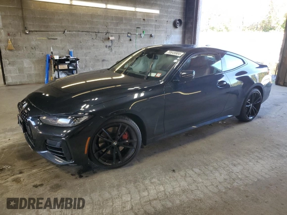 2023 BMW 4 Series M440i xDrive with VIN WBA13AR04PCL81619, listed as a Copart auction lot 70649904 with Not Provided miles and Salvage Title. Bid and sale history available at DreamBid. Image 1.