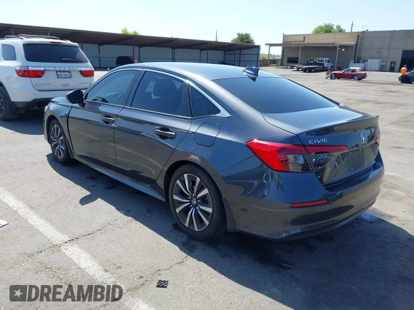 2023 Honda Civic EX with VIN 2HGFE1F74PH323979, listed as a IAAI auction lot 42499373 with 70,326 mi miles and . Bid and sale history available at DreamBid. Image 3.