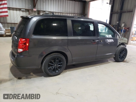 2019 Dodge Grand Caravan GT with VIN 2C4RDGEG9KR694822, listed as a Copart auction lot 50959695 with 121,697 mi miles and Salvage Title. Bid and sale history available at DreamBid. Image 3.