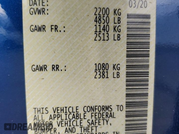 2020 Nissan LEAF SV Plus with VIN 1N4BZ1CP9LC306331, listed as a Copart auction lot 48376045 with 40,984 mi miles and Salvage Title. Bid and sale history available at DreamBid. Image 12.