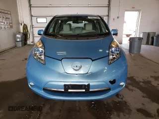 2015 Nissan LEAF SV with VIN 1N4AZ0CPXFC329112, listed as a Copart auction lot 65604163 with 67,558 mi miles. Bid and sale history available at carsss.com. Image 5.