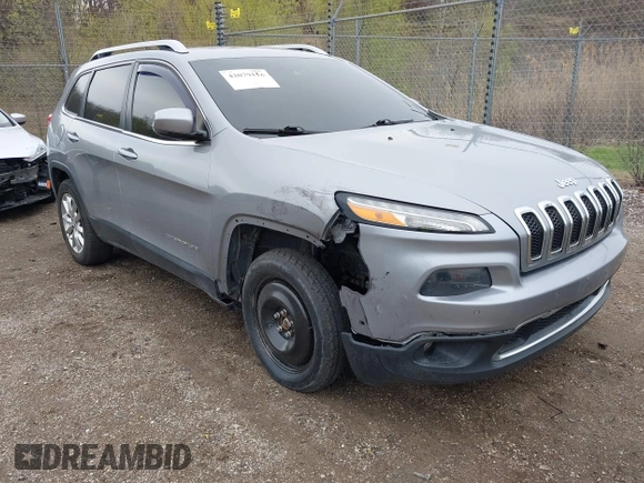 2014 Jeep Cherokee Limited z VIN 1C4PJMDB7EW197154, wystawiony jako IAAI lot #42079118 z przebiegiem 153 300 mil mil oraz . Historia ofert i sprzedaży dostępna na DreamBid. Obrazek 1.