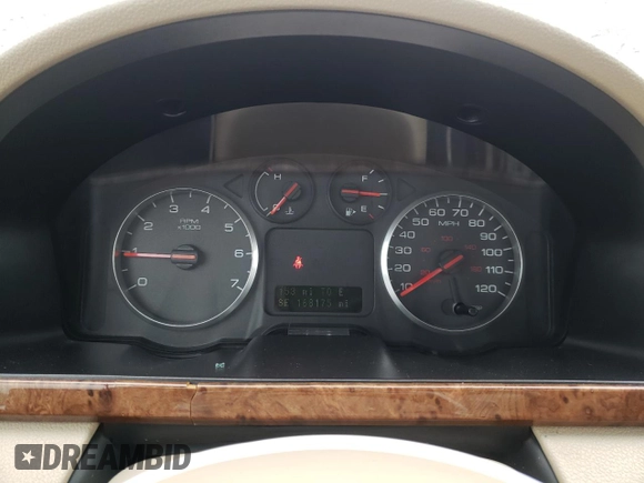 2006 Ford Five Hundred SEL with VIN 1FAFP24116G152623, listed as a Copart auction lot 54522795 with 168,175 mi miles and Salvage title. Bid and sale history available at DreamBid. Image 9.