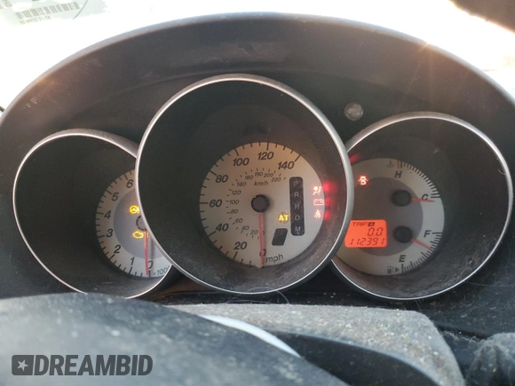 2008 Mazda 3 i Sport with VIN JM1BK32F981164794, listed as a Copart auction lot 42321275 with 112,391 mi miles and Salvage Title. Bid and sale history available at DreamBid. Image 9.