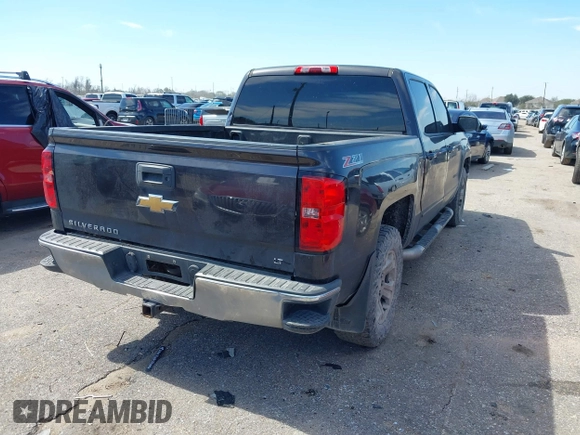 2015 Chevrolet Silverado 1500 LT with VIN 3GCUKREC2FG232302, listed as a IAAI auction lot 41652224 with 231,334 mi miles. Bid and sale history available at carsss.com. Image 4.