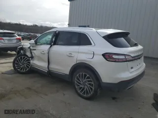 2019 Lincoln Nautilus Reserve with VIN 2LMPJ8L91KBL62781, listed as a Copart auction lot 45805395 with 0 mi miles and Salvage Title. Bid and sale history available at carsss.com. Image 2.