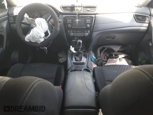 2017 Nissan Rogue SV with VIN KNMAT2MT6HP571846, listed as a Copart auction lot 54995735 with 8,751 mi miles and Salvage title. Bid and sale history available at DreamBid. Image 8.