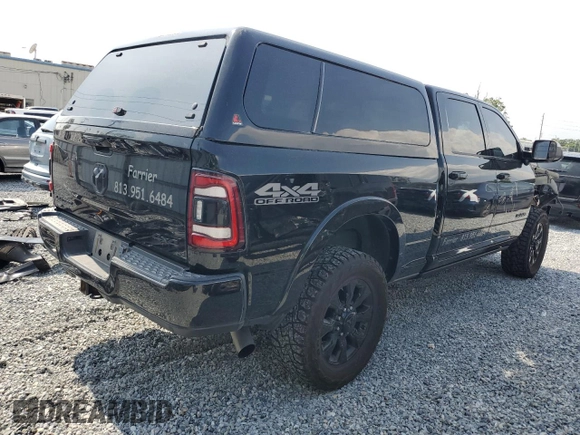 2020 Ram 2500 Limited z VIN 3C6UR5SL7LG133311, wystawiony jako Copart lot #56162385 z przebiegiem 170 683 mil mil oraz Nie do naprawy • Non repairable. Historia ofert i sprzedaży dostępna na DreamBid. Obrazek 3.