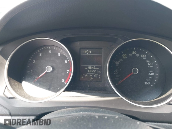2017 Volkswagen Jetta S with VIN 3VW2B7AJ5HM291068, listed as a IAAI auction lot 42479310 with 160,221 mi miles and . Bid and sale history available at DreamBid. Image 7.