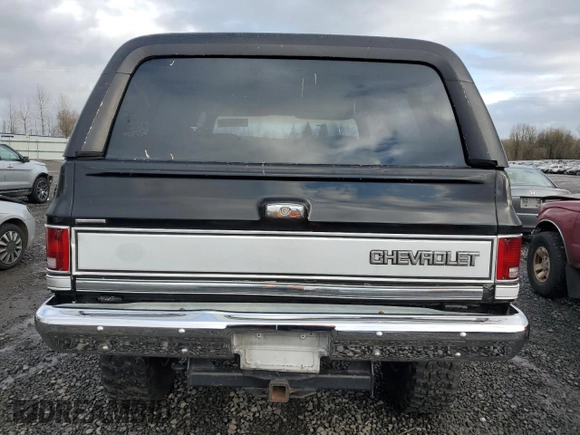 1987 Chevrolet Blazer с VIN 1GNEV18K9HF102612, выставлен на аукционе Copart как лот 86757414 с пробегом 6 978 миль миль и Чистый • Clean title. История ставок и продаж доступна на DreamBid. Изображение 6.