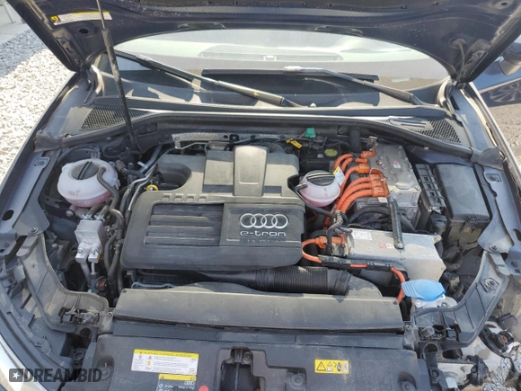 2017 Audi A3 Sportback e-tron Premium with VIN WAUUPBFF9HA077411, listed as a Copart auction lot 58949384 with 79,909 mi miles and Salvage Title. Bid and sale history available at carsss.com. Image 11.