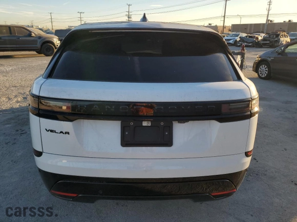 2024 Land Rover Range Rover Velar Dynamic SE with VIN SALYL2EX0RA391582, listed as a Copart auction lot 85525404 with 7,159 mi miles and Salvage Title. Bid and sale history available at carsss.com. Image 6.