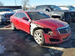 2013 Cadillac ATS Luxury z VIN 1G6AB5RA1D0143474, wystawiony jako IAAI lot #41587591 z przebiegiem 190 648 mil mil oraz . Historia ofert i sprzedaży dostępna na DreamBid. Obrazek 1.