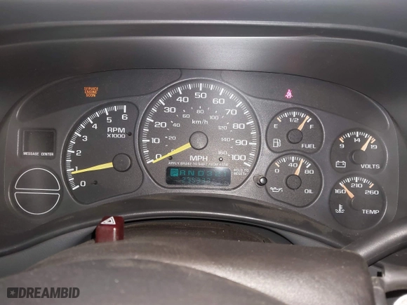 2000 Chevrolet Silverado 1500 LT with VIN 1GCEK19T4YE162277, listed as a IAAI auction lot 41777032 with 235,337 mi miles. Bid and sale history available at carsss.com. Image 7.