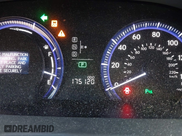 2010 Lexus HS 250h with VIN JTHBB1BA3A2016406, listed as a IAAI auction lot 41904811 with 175,120 mi miles and . Bid and sale history available at DreamBid. Image 15.